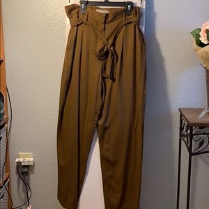 Forever 21 Pants - Brown paper bag pants Forever 21 Pants - Brown paper bag pants